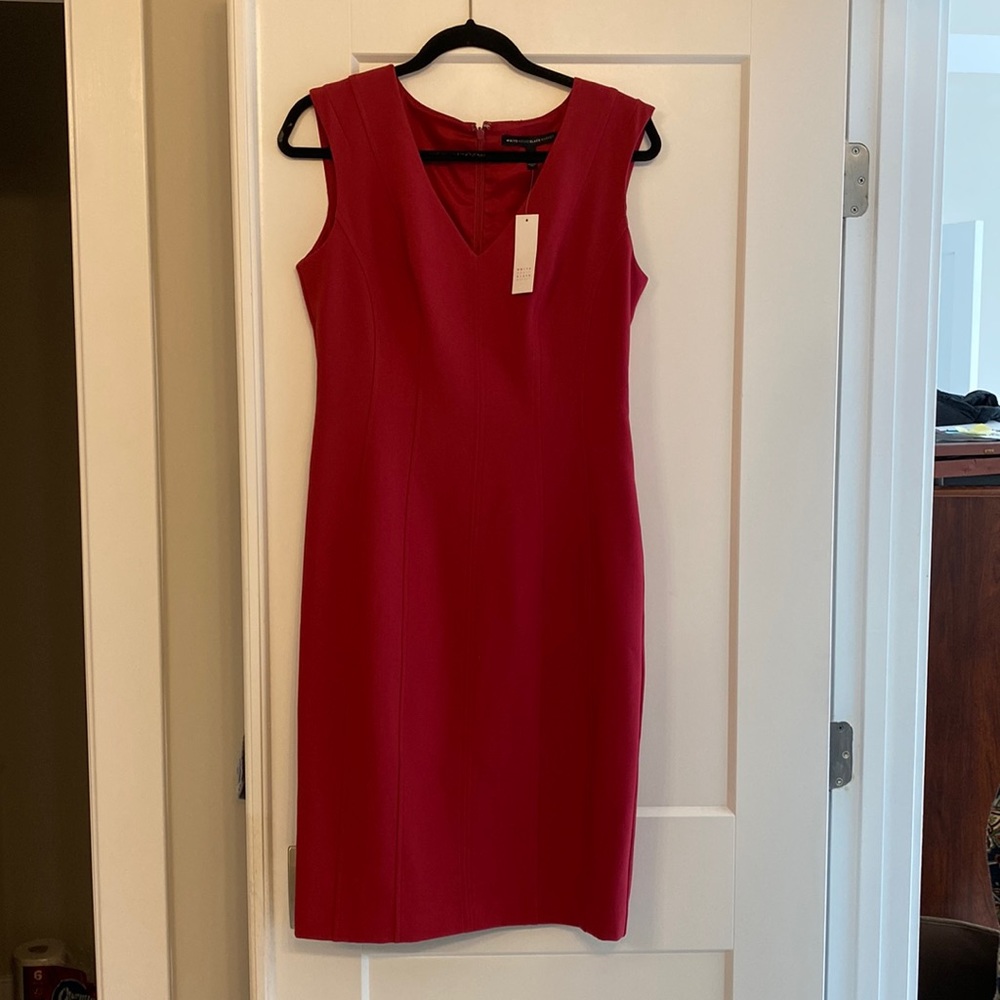 White House Black Market Sheath Dress Size 6 NWT